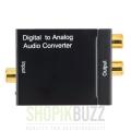3.5mm Digital Coax Optical SPDIF Toslink to Analog RCA Audio Adapter Converter| Shopikbuzz. 