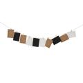 10Pcs DIY Paper Photo Frame Wall Hanging with Clips Picture Photo Frame Album Rope Clip Home Decor. 