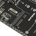 M.2 NGFF MSATA SSD to SATA 3.0 Adapter 2 in 1 Converter Card for PC Laptop. 