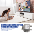 2 in 4 Out DiSEqC 4X2 Switch Satellite Signal Multiswitch. 