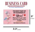 Pack Of 100 Thank You Cards The Best Part Of My Business Is You - Attract Your Buyers To Give Positive Review. 
