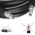 Pressure Hose for Black&Decker Bosch Pressure Washers 5/10/15/20 m - Quick Connect ends - for most Black n Decker models like PW1400 etc. Select 5 meter / 10 meter / 15 meter / 20 meter / Extension Connector Only / from variations. 