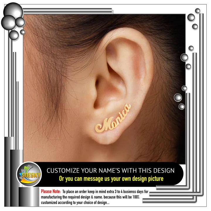 Customize%20Name%20Earrings%20for%20Girls,%20Fashion%20Jewellery%20Stud%20Earrings%20-%20Image%205