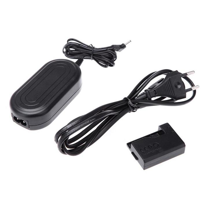 ACK - E10 AC 100 - 240V Adapter with DC transformer Cable Kit for Canon EOS 1100D / Kiss X50 / Rebel T3 (Black)