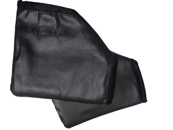 Motorcycle Handlebar Gloves Thermal Warm Winter Leather Windproof Waterproof Black Size 11 x 9.8 Inches Universal