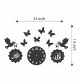 Dotz Brand DIY Wall Clock, New Wall Clock, Watch for Men, 3D Wooden Wall Clock, Beautiful Clock Wall, Wall Clocks for Bedroom, Clock for Wall, Clock for Office, Clocks.. 