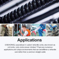 Spring Spiral Power Cable 2 3 4 5 6 7 8 9 10 12 18 Core 0.1/0.2/0.3/0.5/0.75mm2 Connector Extend Tensile Retractile Coil PU Wire. 