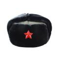 Russian   Hats Pilot Hat Police Hat Winter Men Snow Cap with Earmuffs. 