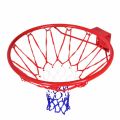 Basketball Rim Basketball Hoop Replacement Basketball Rim Goal Standard Wall Mounted Basketball Hoop Indoor Outdoor Hanging Basketball Hoop with Net for Kids Adults 45 cm. 
