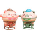Originality Tumbler Novelty Tightrope Walking Unicycle Toy Roly-poly Balance Pig Piglet Fingertip Gyroscope Moonlight. 