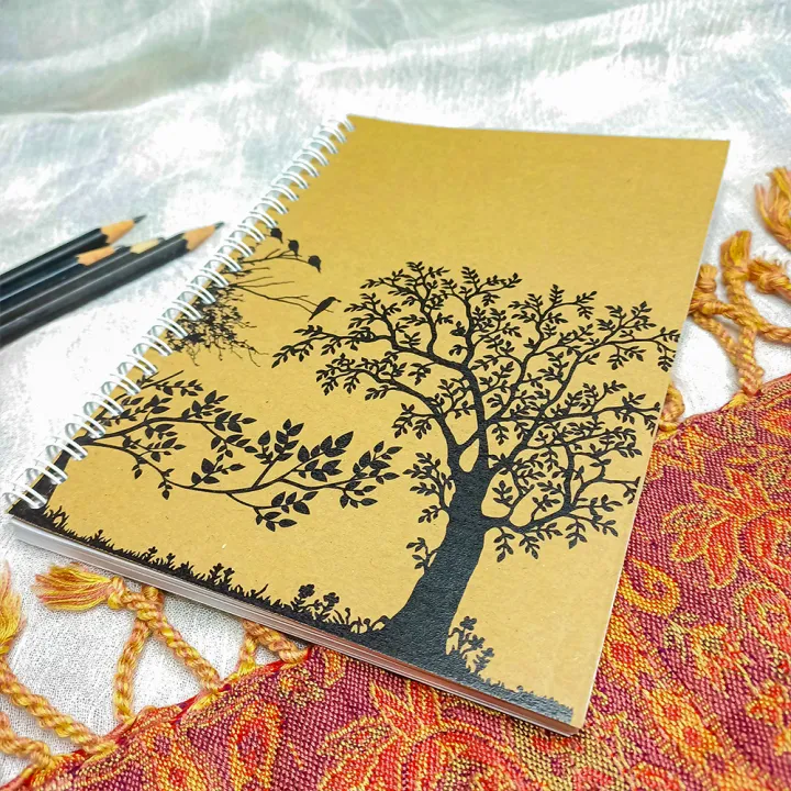 MyKitab%20-%20"%20TREE%20"%20A5%20Kraft%20Spiral%20NoteBook%7CNotebook%20for%20Girls%20and%20Boys%20%7CDiary%20-%20Image%203