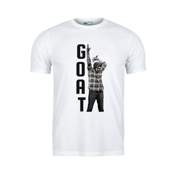 GOAT – Sidhu Moosewala Premium T-Shirt in Pakistan | King Sidhu Moose Wala Shirts