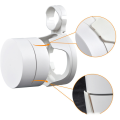 Wall Mount for Google WiFi , WiFi Bracket Holder for Google WiFi Router Easy Use in Home Everywhere Easy Install Easy to Use. 