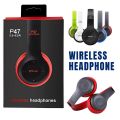 P47 Wireless Bluetooth Headphones  Stereo Head Phones Foldable Headset with Mic Wireless Built-in Mic Compatible For all Android Devices and PC. 