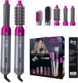 Hair Dryer Brush 5 In 1 Hair Blower Hot Air Styler Comb Automatic Hair Curler Professional Hair Straightener. 