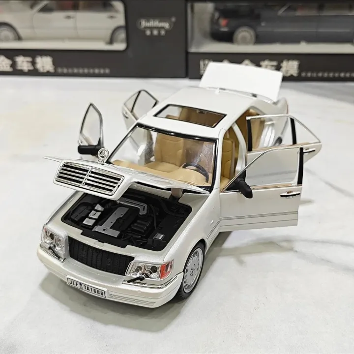 Diecast%201/24%20Benzs%20Vintage%20W140%20320SEL%20Alloy%20Car%20Model%20Simulation%20Toy%20Vehicle%20Sound%20Light%20-%20Image%204
