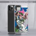 JoJos Bizarre Adventure anime Phone Case Transparent soft For iphone 11 13 12 14 x xs xr pro max mini plus. 