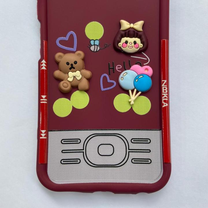Infinix%20Hot%2060%20Pro%20%E2%80%93%20Retro%20Hello%20Cartoon%20Back%20Cover%20for%20Kids%20&%20Ladies%20%7C%20Soft%20Silicone%20Phone%20Case%20with%203D%20Decorative%20Toppings%20%7C%20IH60P%20-%20Image%203