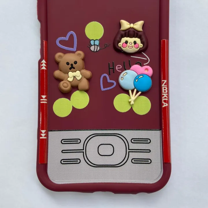 Infinix%20Hot%2060%20Pro%20%E2%80%93%20Retro%20Hello%20Cartoon%20Back%20Cover%20for%20Kids%20&%20Ladies%20%7C%20Soft%20Silicone%20Phone%20Case%20with%203D%20Decorative%20Toppings%20%7C%20IH60P%20-%20Image%203
