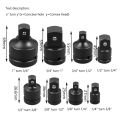 1Pcs Durable Air Impact Socket Socket Adapter 1/2" 3/4" 3/8" 1" Drive Square Sleeve Ratchet Wrench Adapter Hand Pneumatic Tool Universal Converter Joint. 