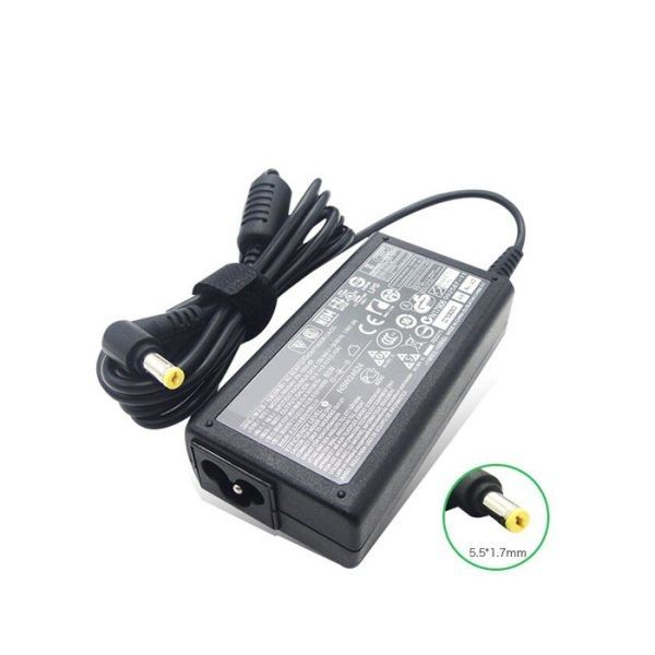 Branded Used Liteon Charger 19V Charger 3.42A 65W Charger PA-1650-69 AC Adapter Charger for ACER Aspire 1400 1600 3000 3500 Travel Mate 200 500 Series Laptop Power Supply ACER AspireLaptop Charger Liteon Laptop Charger