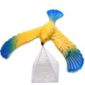 Amazing Balancing Eagle With Pyramid Stand Magic Bird Desk Kids Toy Fun Learn. 