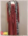 Beautiful Jersey Abaya with Pleats. 