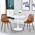 White Round Table For Room. 