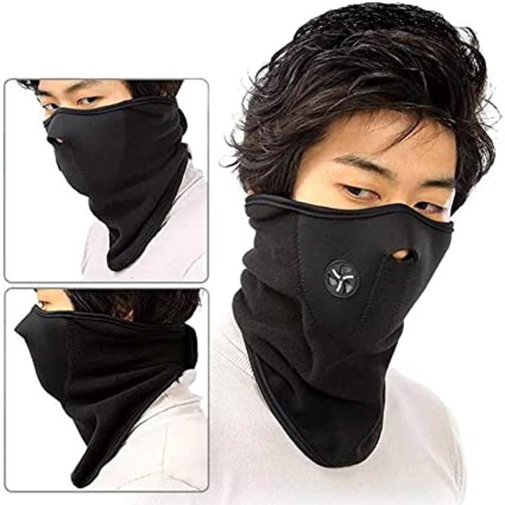 Premium PROBIKER WINTER HALF FACE MASK FOR MOTORCYCLE, BIKE & SKI Stylish and Functional Protective Gear for Optimal Comfort and Safety During Your Ride
