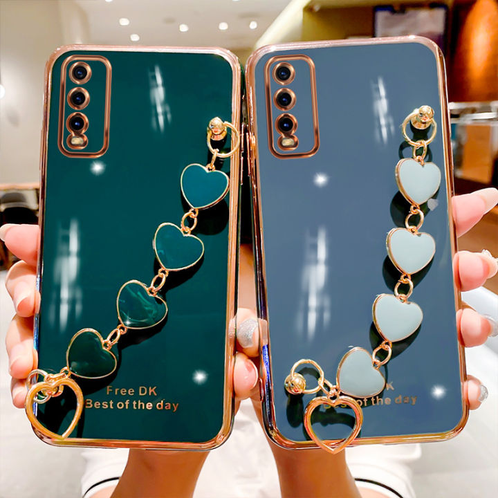 For%20Vivo%20Y20%20Back%20Cover%20with%203D%20Love%20Heart%20Wristband%20Chain%20Fashion%20Bracelet%20Shiny%20Plating%20Phone%20Case%20Soft%20Silicone%20Bumper%20Protective%20Cover%20-%20Image%205