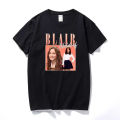 Blair Waldorf gossip girl rapper T shirt men vintage 90s men woman tshirts top cotton T-shirt men Camisa streetwear EU size. 