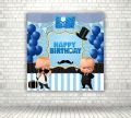 Boss Baby Theme Birthday Backdrop. 