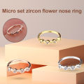 Piercing Stud Minimalistic Solid Color Body Retainer Nose Ring. 