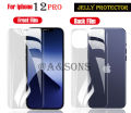 Hydrogel film Jelly Protector For iPhone 12 Pro MAX Screen Protector For iPhone 12 Pro MAX Jelly. 