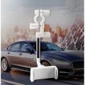 Rear View Mirror Car Phone Bracket 360 Degree Rotation can be Stretched and Hide Mobile Phone Holder snap-on Multi-Function for 4.0-6.1 inch Mobile Phones Model Universal. 