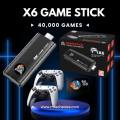 X6 Game Console with 64GB Built in Retro Classic 40,000+ Games / 8K High Definition HDMI Output with 2 Wireless Controllers / Plug and Play Video Game Stick.. 