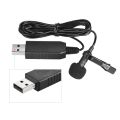 Andoer 150cm Portable Mini Clip-on Omni-Directional Stereo USB Mic Microphone for PC Computer. 