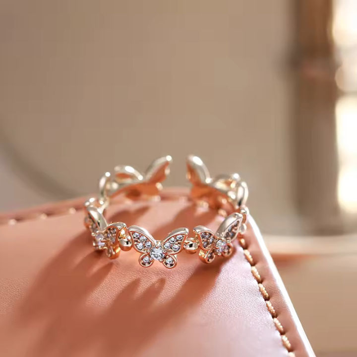 Stainless%20Steel%20Never%20Fade%20Butterfly%20Adjustable%20Ring%20For%20Girl%20-%20S925%20Adjustable%20Ring%20For%20Girls%20-%20Women%20Ring%20For%20Girls%20-%20Korean%20Jewellery%20-%20Image%204
