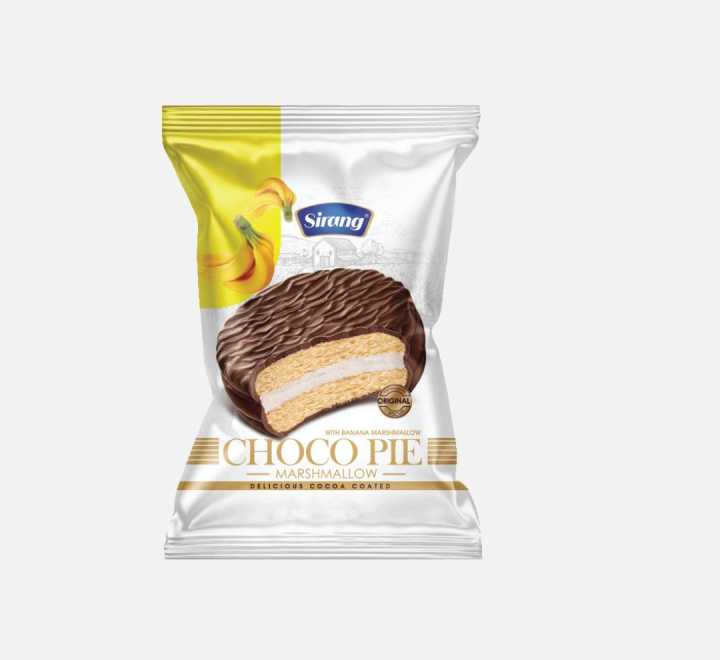 Taste Marshmallow Banana Chocolate Pie ( Pack of 7)