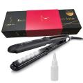 100% High Quality Adjustable Professional Ceramic Steam Hair Straightener Flat Iron Tourmaline 2-in-1 Straightening Iron in pakistan. 