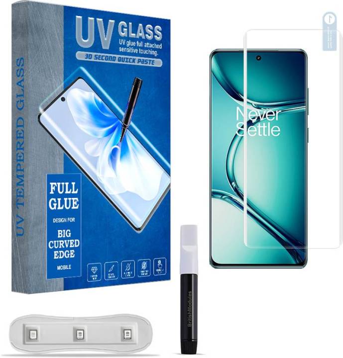 Oneplus 11R Uv Temper Glass Screen Protector jell Tempered Full Curved Protector For 1+11R