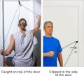Shoulder Pulley Over The Door Physical Therapy System, Therapy Exercise Pulley System, Alleviate Shoulder Pain and Facilitate Recovery from Surgery, Rehab Exerciser for Rotator Cuff Recovery. 