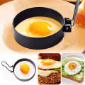 Migeet Egg Ring Round Egg Cooker Rings For Cooking Stainless Steel Non Stick Metal Circle Shaper Mold Household Kitchen Cooking Tool for Fried Egg McMuffin Sandwiches Egg Maker Molds. 