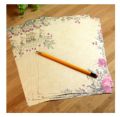 2pcs Cute Retro Office Message Writing Paper Letter. 