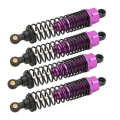 4pcs Metal Shock Absorber Upgrade Part for HSP 1/10 Scale RC Car. 