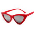 Triangle Women Retro Cat Eye Sunglasses. 