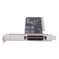 25Pin Parallel Lpt Pci To Parallel Db25 Printer Port Controller Card. 