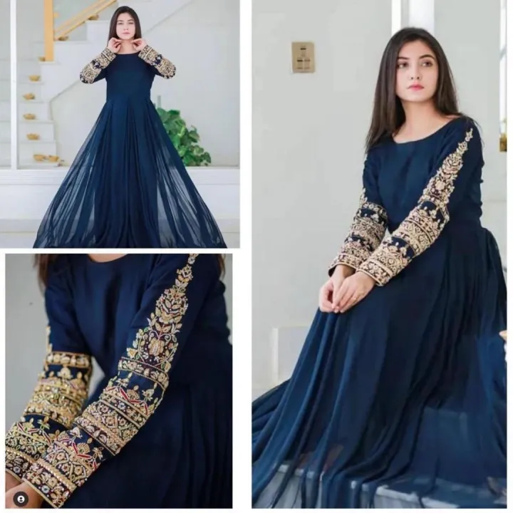 New%20Arrival%20Fashion%20Maxi%20Designer%20Chiffon%20Stitched%20Maxi%20Only%20for%20Girls/Designer%20Maxi%20/%20New%20Long%20Style%20Maxi%20/Stylish%20Maxi%20/%20Ready%20to%20Wear%20/Wedding%20Dress%20For%20Girls/Ladies/Women%20Article%20Mar-003%20Sale%20Low%20Price%20-%20Image%202