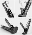 Motorcycle Side Stand Adjustable Best for Modification High Support for Motorcycle Honda YBR Suzuki Cafe Racer. 