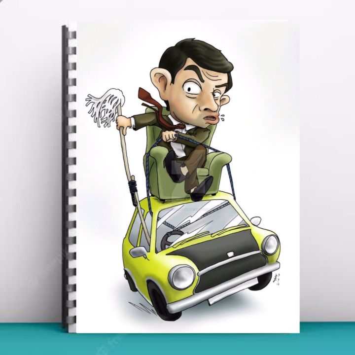 MR BEAN A4 (1173) NOTEBOOK
